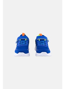 RBX Kids Girl Velcro Closure Training Shoes, Blue  - Image 3