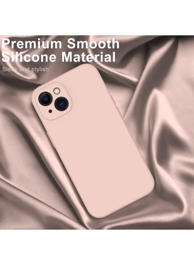 Raxoom Baby Pink iPhone 14 Plus Case with Screen Protector & Enhanced Camera Cover â€“ Drop Tested, Soft Silicone Gel Rubber, Slim Fit - Image 3