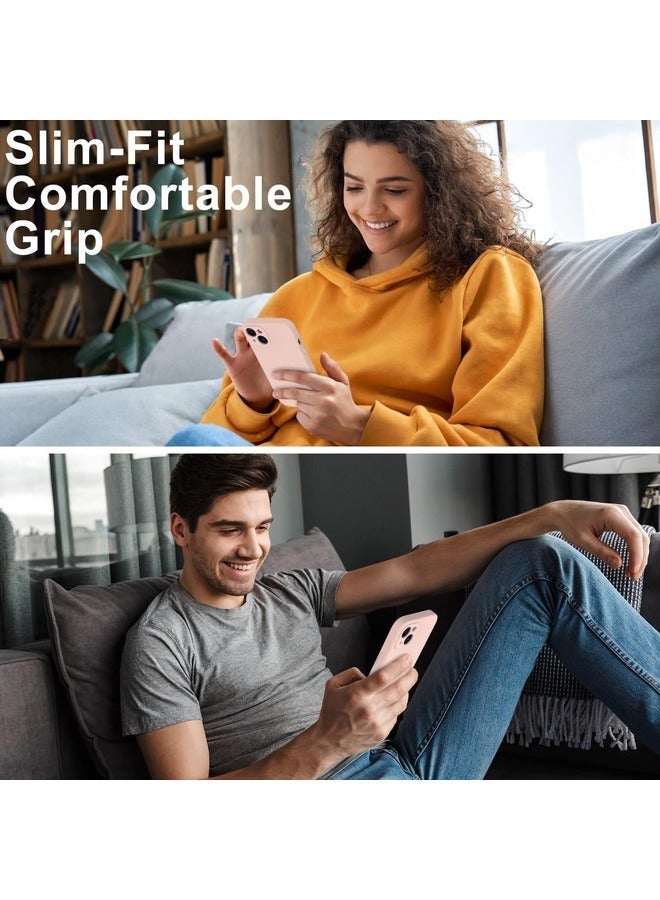 Raxoom Baby Pink iPhone 14 Plus Case with Screen Protector & Enhanced Camera Cover â€“ Drop Tested, Soft Silicone Gel Rubber, Slim Fit - Image 2