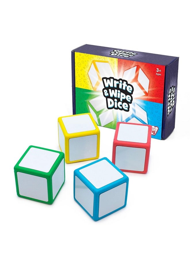 Junior Learning Junior Learning JL617 Write & Wipe Dice, Multi  - Image 1