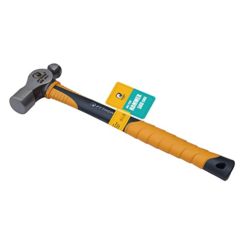 Python Pro Ball Pein/Peen Hammer Indestructible Fiberglass Handle (500 GMS / 12" (300 MM)) - Image 3