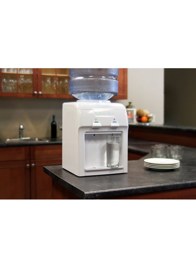 Vitapur Countertop Room Cold Water Dispenser, White - Image 2
