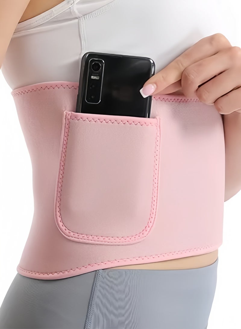 Waist Trainer Belt Weight Loss Corset Sweat Belt Belly Stomach Wrap Running Fitness - Image 5