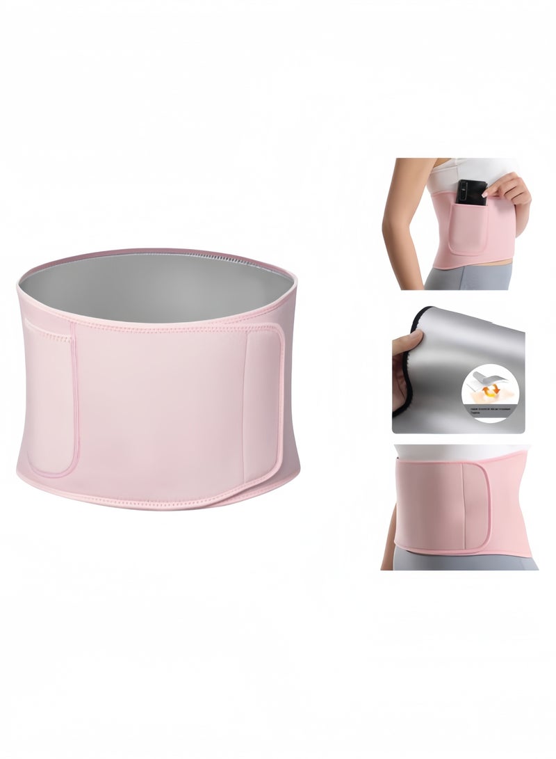 Waist Trainer Belt Weight Loss Corset Sweat Belt Belly Stomach Wrap Running Fitness - Image 1