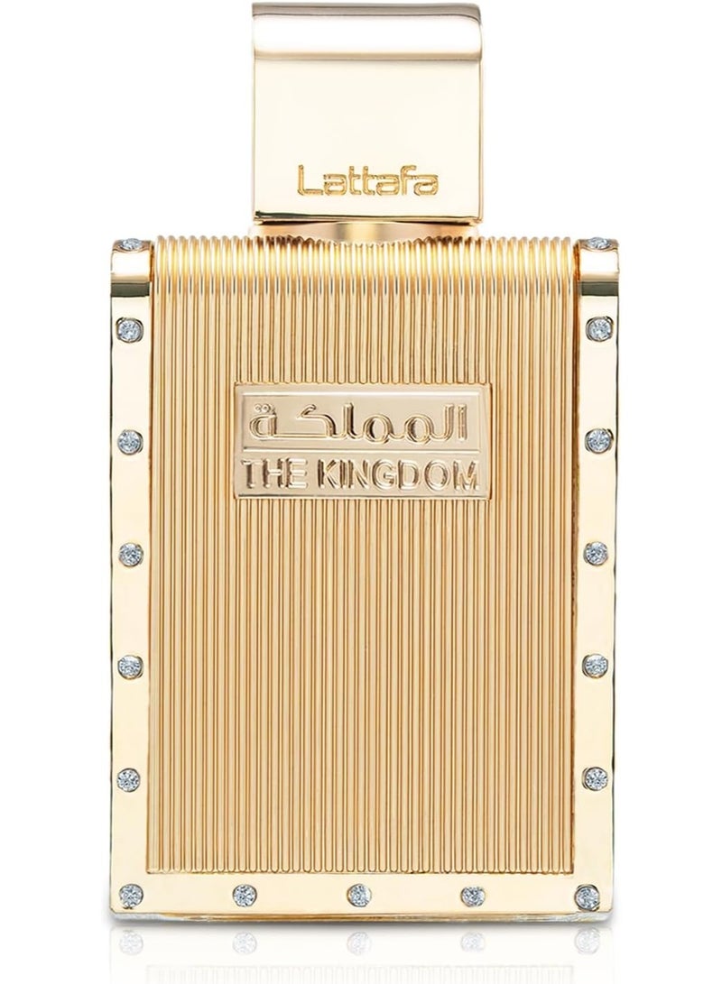Lattafa The Kingdom Eau De Parfum Spray for Men, 3.4 Ounce - Image 2
