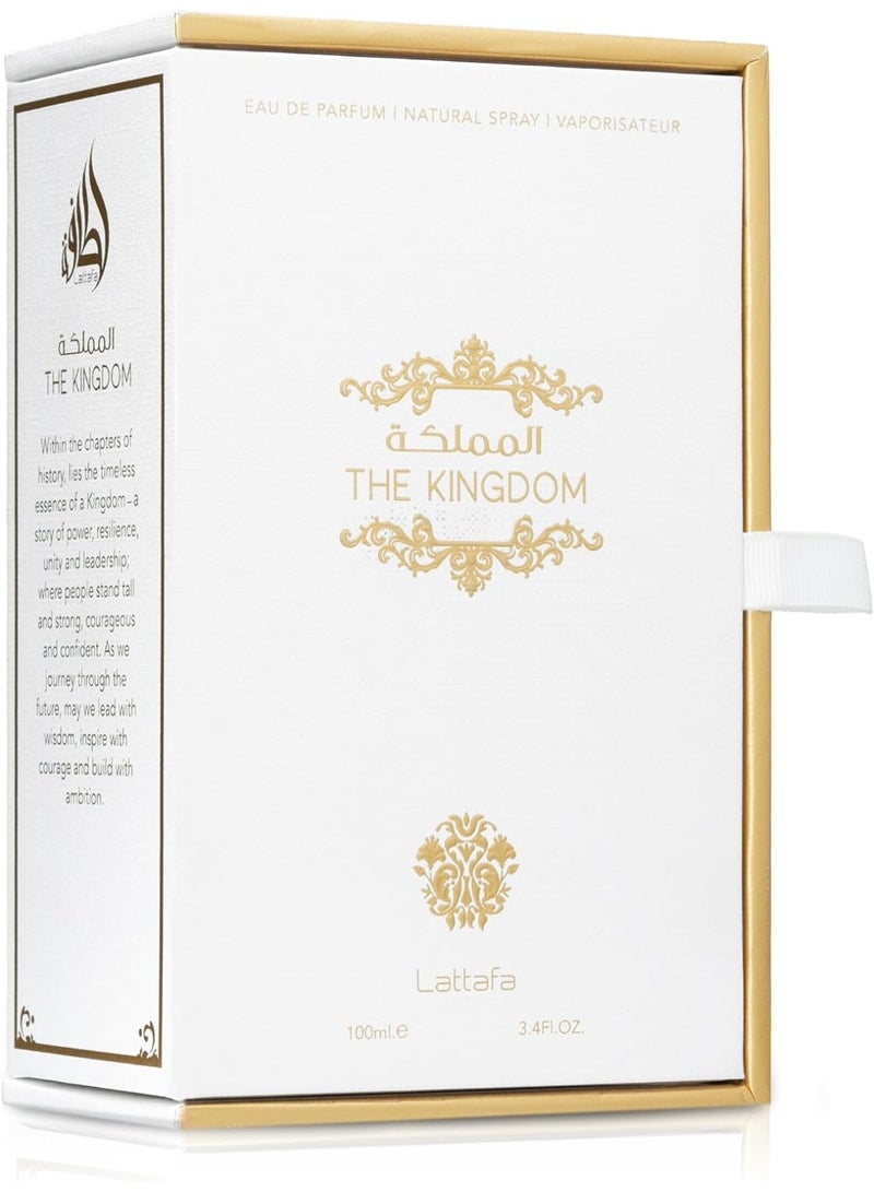 Lattafa The Kingdom Eau De Parfum Spray for Men, 3.4 Ounce - Image 3