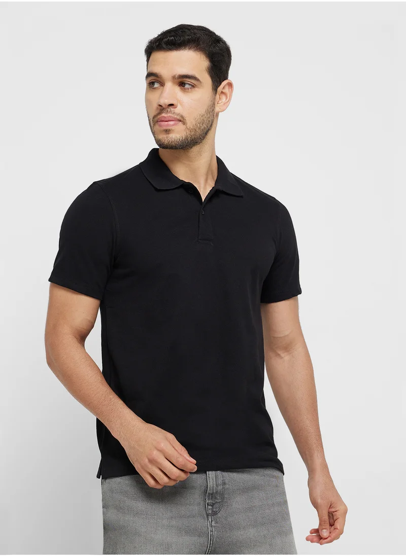 روبرت وود Basic Polo Shirt