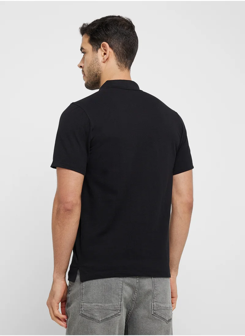 روبرت وود Basic Polo Shirt