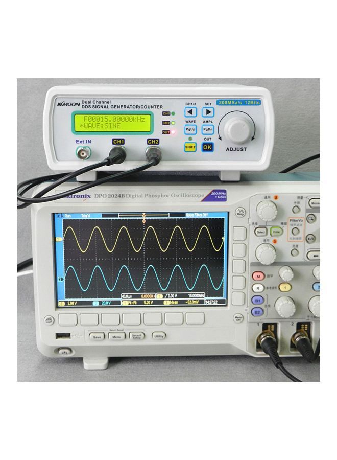 NIBEMINENT Waveform Frequency Meter White - Image 4