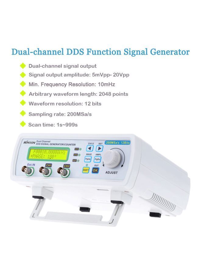 NIBEMINENT Waveform Frequency Meter White - Image 2