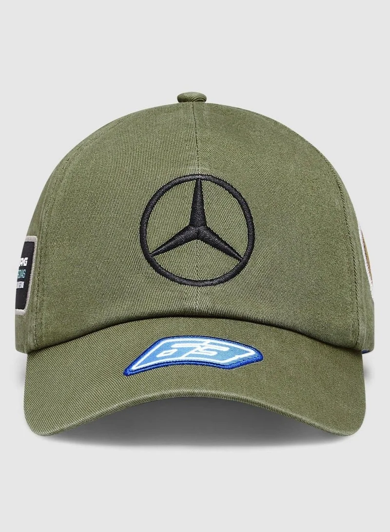 فريق AMG بتروناس للفورمولا 1 مرسيدس-إيه إم جي إف 1 قبعة سائق جورج راسل "العتيقة"