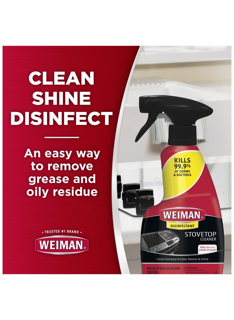 Weiman - Glass Cooktop Cleaner - 12 Ounce - Image 1