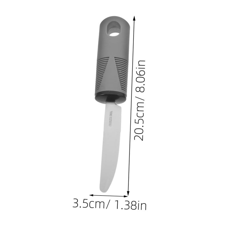 Weighted Adaptive Fork Spoon Set for Hand Tremors Stainless Steel Elderly Dexterity Aid 3Pcs - Image 3