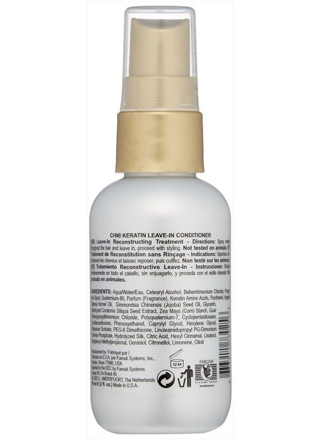 CHI - Keratin Leave-In Conditioner, 2 Fl Oz - Image 1