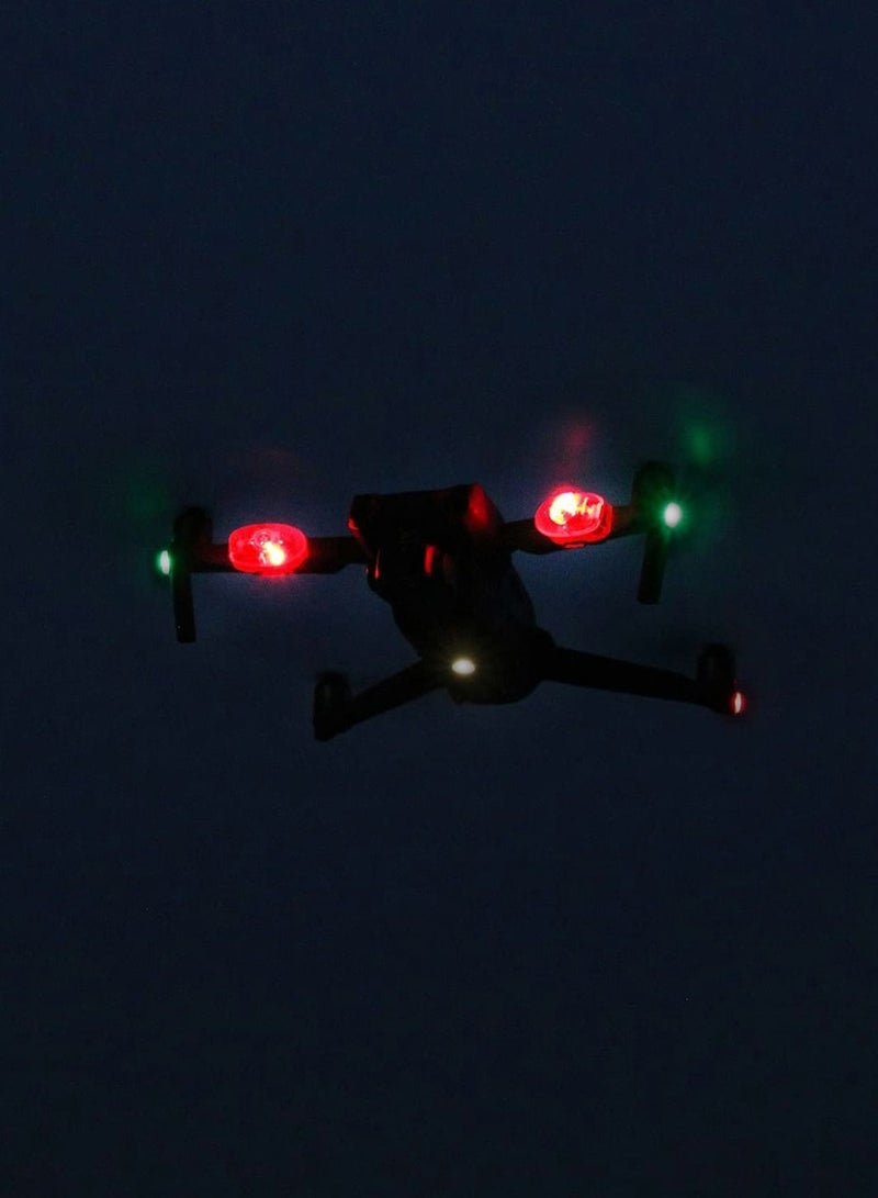 Excefore Drone Lights Strobe Light Quick Flash Drone Highlight Warning Indicator Night Compatible with Mini 2/Mavic Air 2/Mini SE/FPV/Mavic 3/Air 2S/Mavic 2/Tello/Autel Robotics EVO Nano/Lite - Image 5