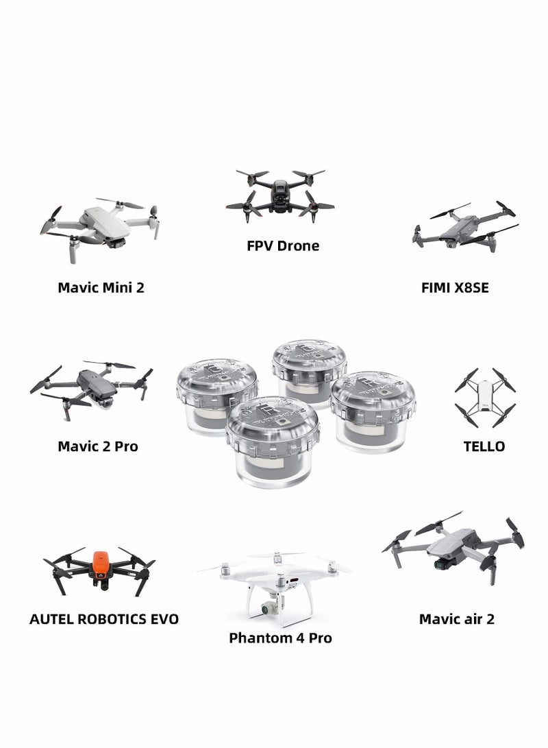Excefore Drone Lights Strobe Light Quick Flash Drone Highlight Warning Indicator Night Compatible with Mini 2/Mavic Air 2/Mini SE/FPV/Mavic 3/Air 2S/Mavic 2/Tello/Autel Robotics EVO Nano/Lite - Image 2