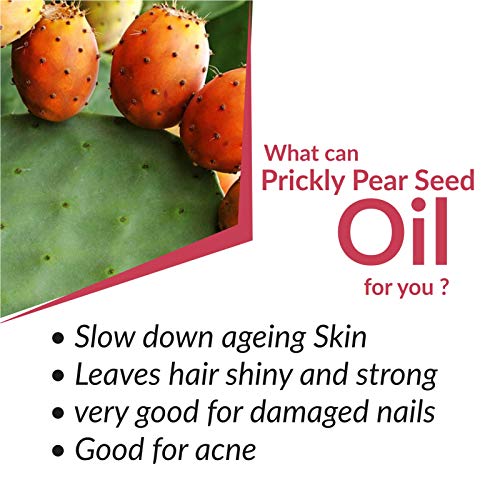 B-Urban Prickly Pear Seed Oil 100 ml (3.38 fl oz) – Rare Desert Luxury Oil for Skincare, Haircare, DIY Formulations, Soaps & Cream Blends - Image 4