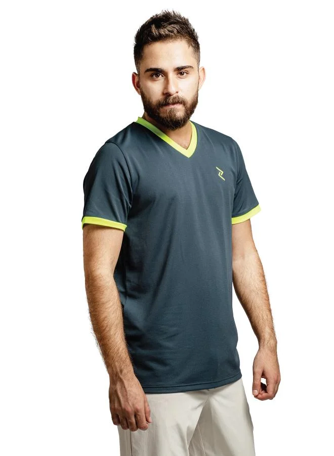 ZAECY Men's V-Neck T-shirt