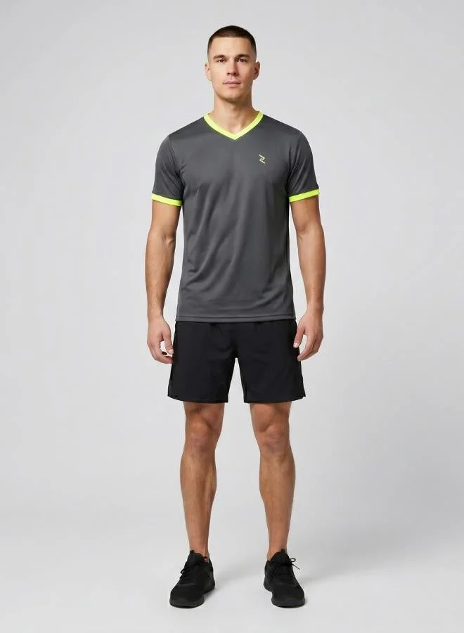 Zaecy  Men's V-Neck T-shirt for Men | Best Price UAE