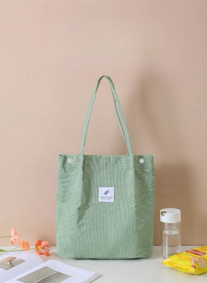 Unisex Large Capacity Shopping Bag, Men's/Women's Canvas Handbag Tote Bags Clutch Bag, Large Capacity Shoulder Bag Side Bag Carry Bag Satchel Bag for Girls/Boys/ Students/Ladies/Teenager/Children - Image 2