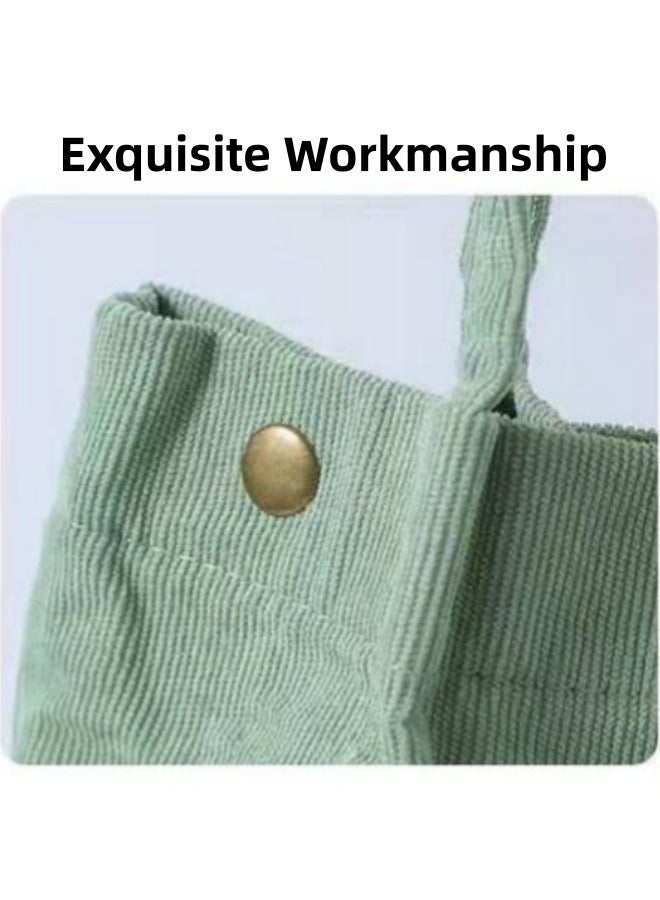 Unisex Large Capacity Shopping Bag, Men's/Women's Canvas Handbag Tote Bags Clutch Bag, Large Capacity Shoulder Bag Side Bag Carry Bag Satchel Bag for Girls/Boys/ Students/Ladies/Teenager/Children - Image 4