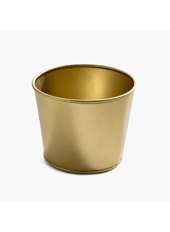 Home Box Avya Basic Metal Plant Pot - 12.5x12.5x10 cm