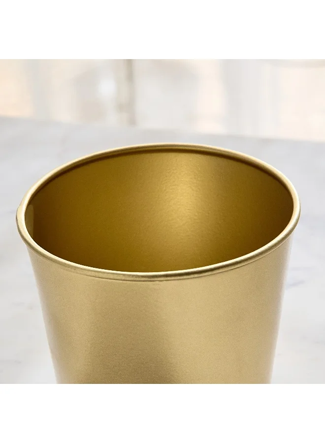 Home Box Avya Basic Metal Plant Pot - 12.5x12.5x10 cm