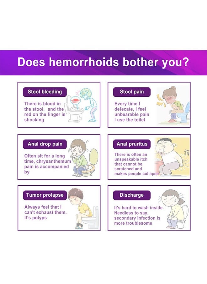 SOUTH MOON - Natural Herbal Hemorrhoids Spray 30ml,Hemorrhoid Relief Cream, Relieve Swelling Pain Soothing Spray, Internal and External Hemorrhoids Treatment Spray, Pain Itch Relief - Image 1