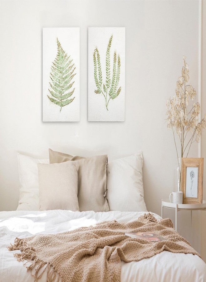 Arborus Metal Fern Wall Art Set of 3: Modern Botanical Nature Painting for Living Room, Bedroom, Office - Image 5
