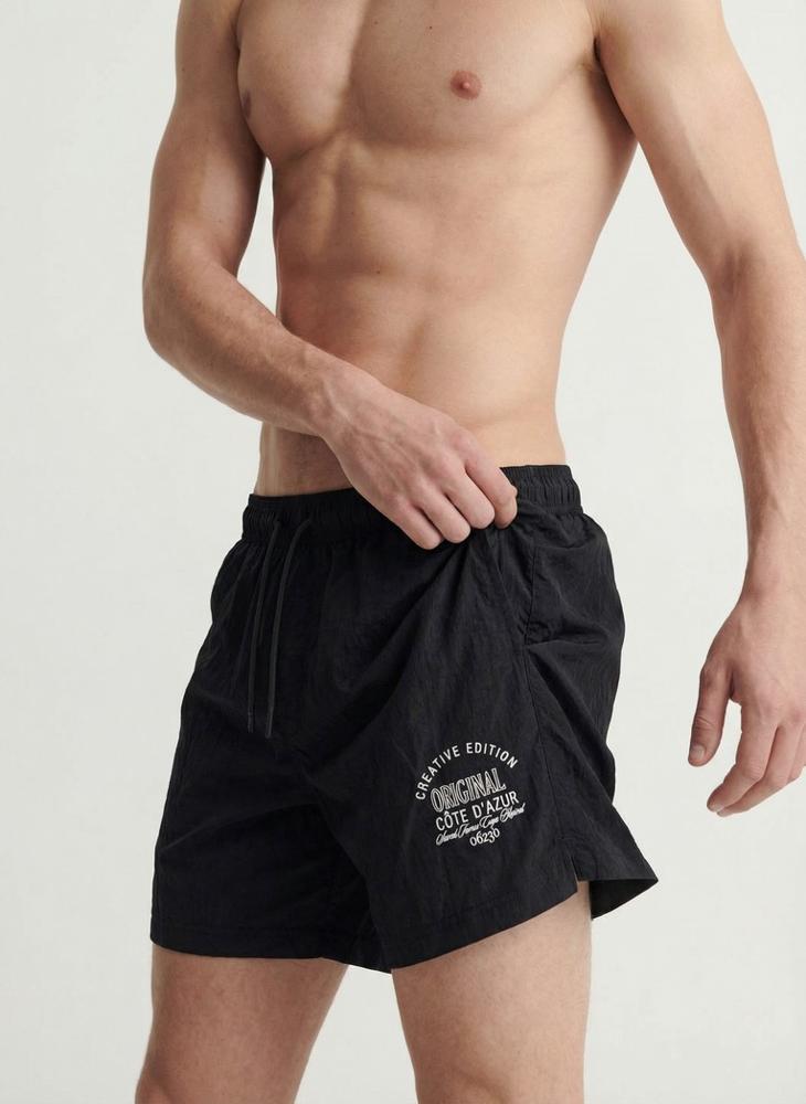 JACK & JONES Casual Drawstring Swim Shorts - Image 3