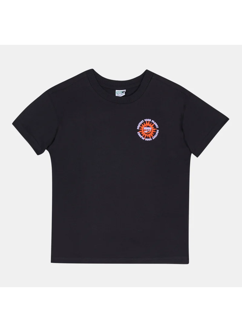 PUMA Kids' Downtown Graphic Logo T-Shirt