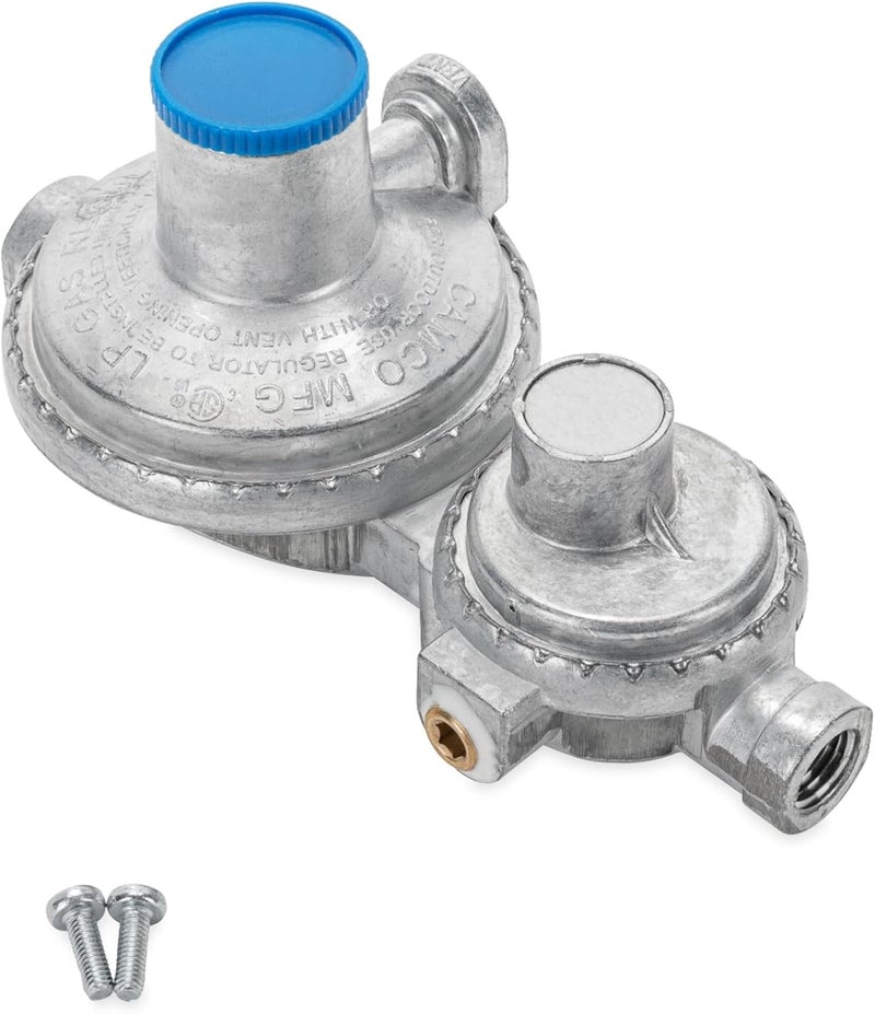 Camco Horizontal Two Stage Propane Regulator - Image 1