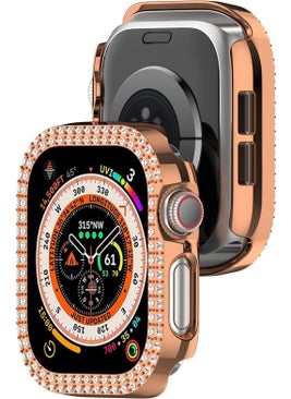 Techmaster Apple Watch 10th Generation 42MM Compatible Shiny Stone 360 Full Protection Cover Case  - Image 3