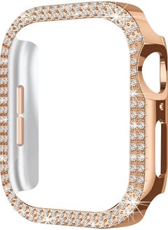 Techmaster Apple Watch 10th Generation 42MM Compatible Shiny Stone 360 Full Protection Cover Case  - Image 1