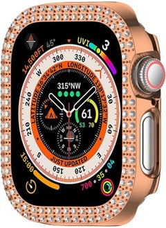 Techmaster Apple Watch 10th Generation 42MM Compatible Shiny Stone 360 Full Protection Cover Case  - Image 2