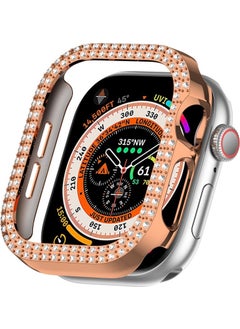 Techmaster Apple Watch 10th Generation 42MM Compatible Shiny Stone 360 Full Protection Cover Case  - Image 4