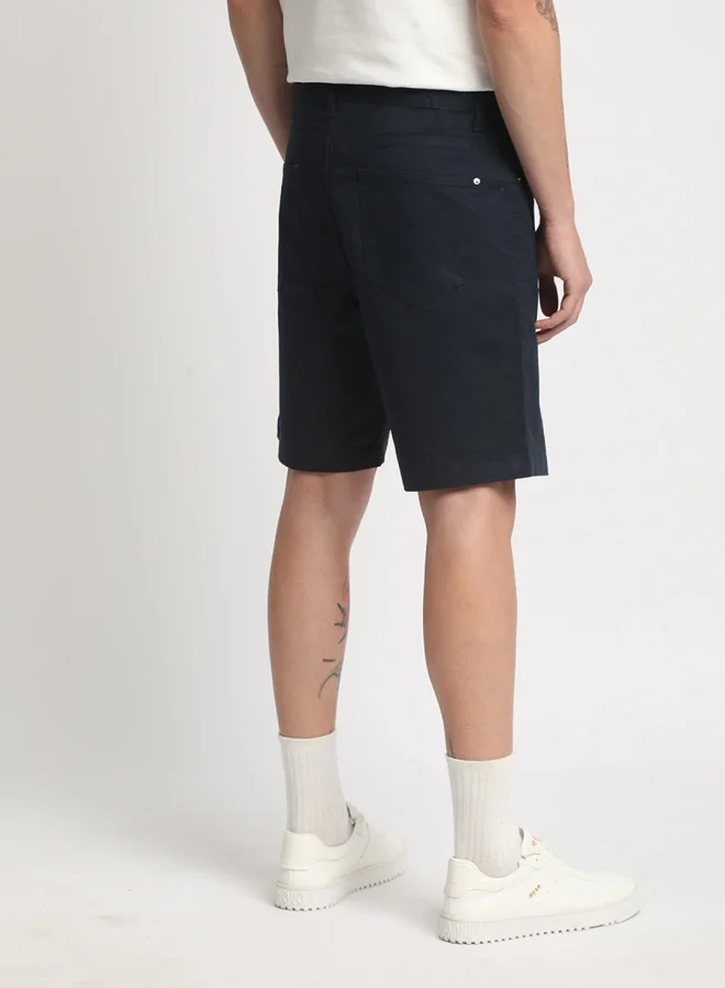 THE BEAR HOUSE The Bear House Cotton Shorts for Men – Comfortable, Breathable, and Stylish with Practical Pockets and Adjustable Waist