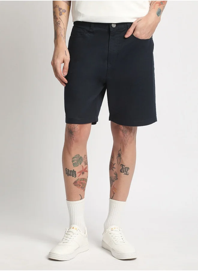 THE BEAR HOUSE The Bear House Cotton Shorts for Men – Comfortable, Breathable, and Stylish with Practical Pockets and Adjustable Waist
