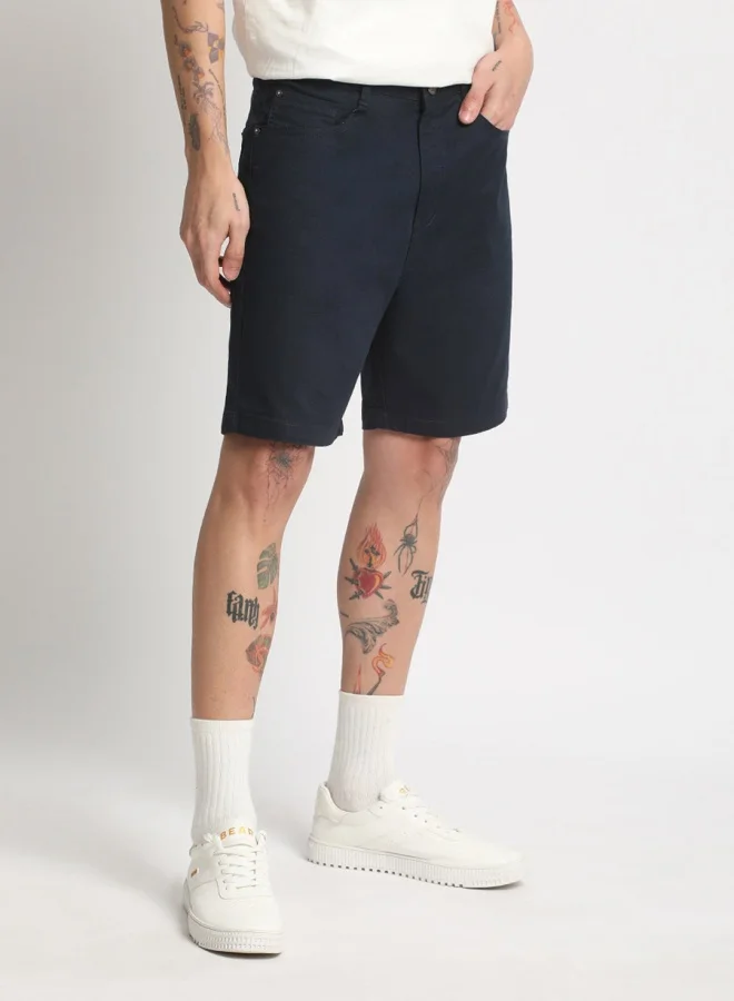 THE BEAR HOUSE The Bear House Cotton Shorts for Men – Comfortable, Breathable, and Stylish with Practical Pockets and Adjustable Waist
