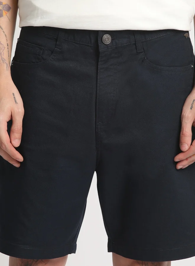 THE BEAR HOUSE The Bear House Cotton Shorts for Men – Comfortable, Breathable, and Stylish with Practical Pockets and Adjustable Waist