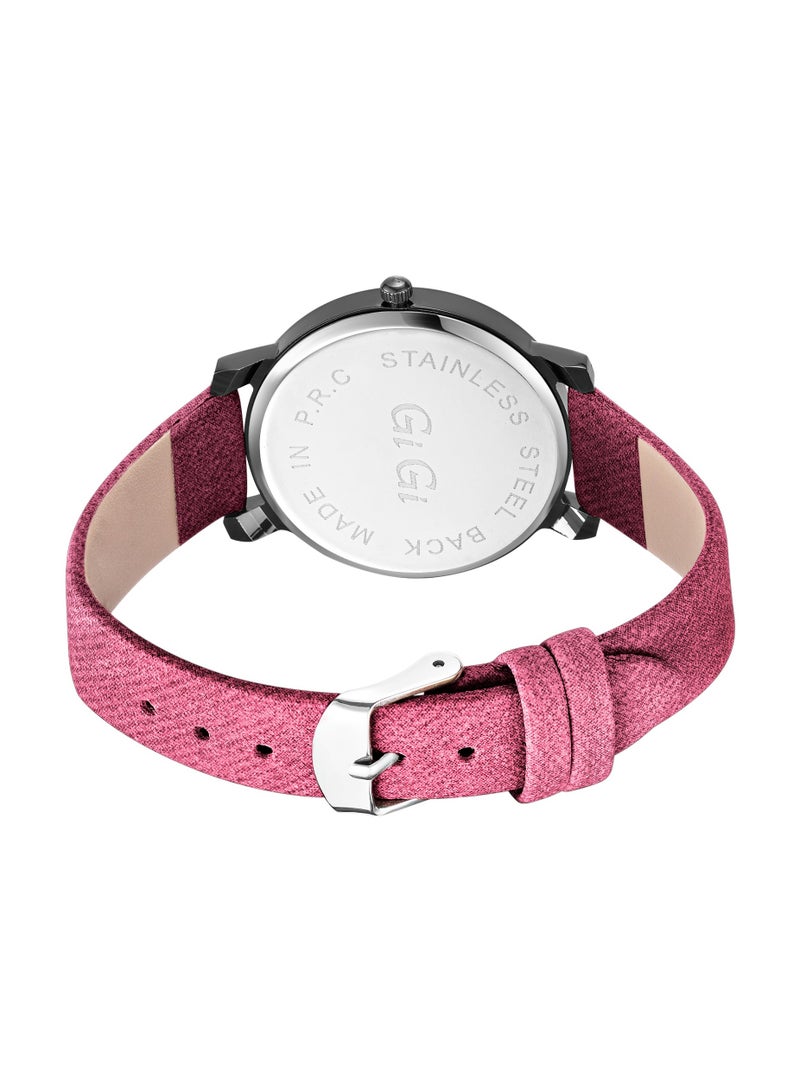 GiGi Women Wrist watch by GiGi Analog Watch Leather band - Image 3