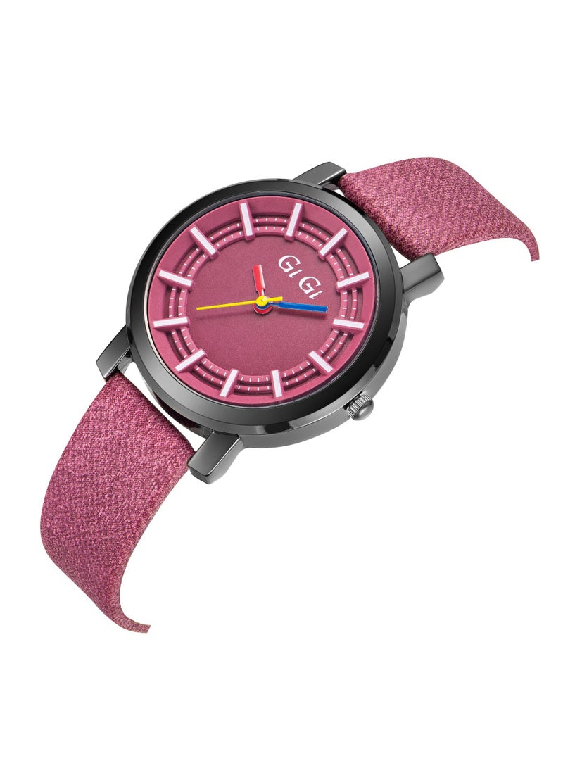 GiGi Women Wrist watch by GiGi Analog Watch Leather band - Image 2