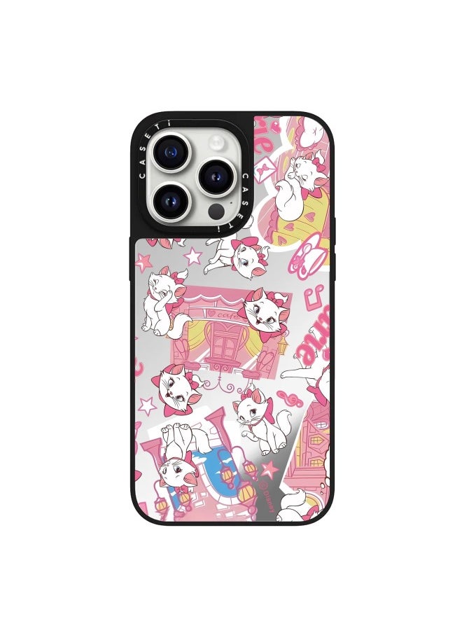 Generic - CASE Star Same-style Mary Cat Suitable For Iphone16pro For Iphone 15Pro Max Phone Case 12 Drop-resistant 13-Color:High Quality: Mirror [Mary Cat Coffee House]]-Applicable Model:IP16PLUS - Image 1