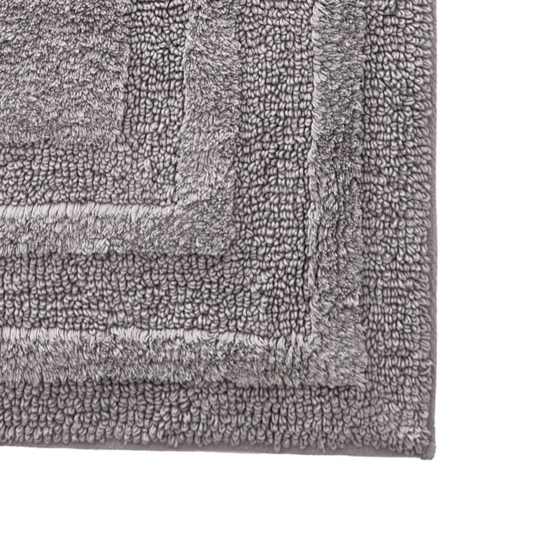 Eddie Bauer - Bathroom Rug, 100% Soft Plush Tufted Cotton Runner Rug, Highly Absorbent, Quick-Dry, and Skid-Resistant Backing (Logan Chrome Grey, 22" x 60") - Image 5