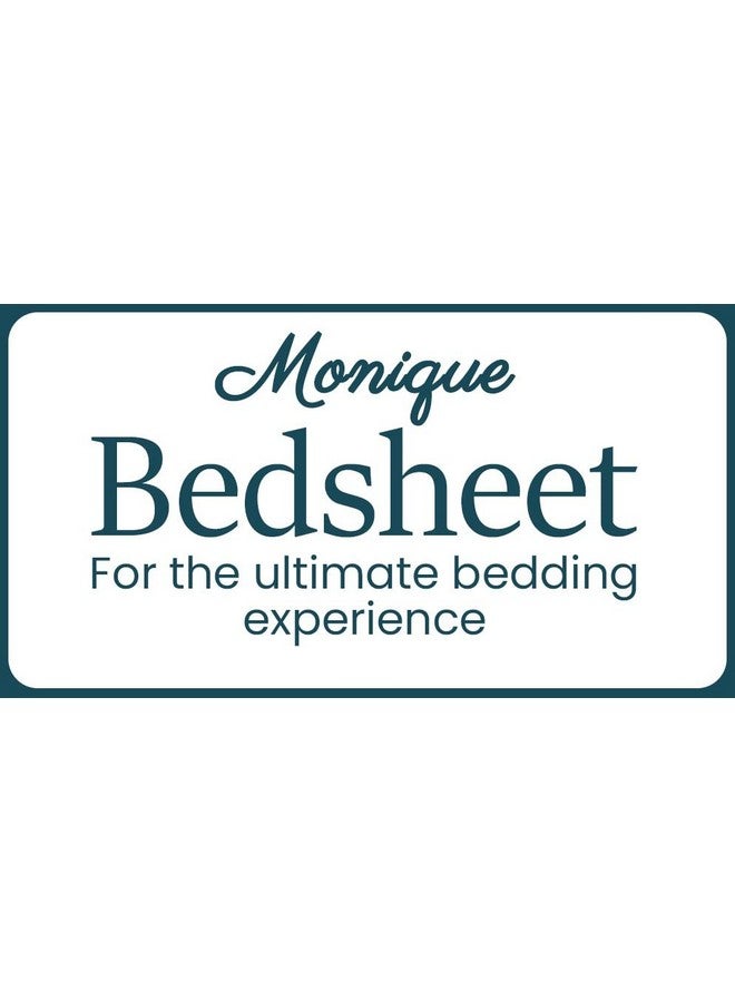 Monique Brand 144 TC 100% Pure Cotton Rajasthani Jaipuri Printed Double Bedsheet Size Bedsheet for Double Bed with 2 Pillow Cover -Maroon - Image 5