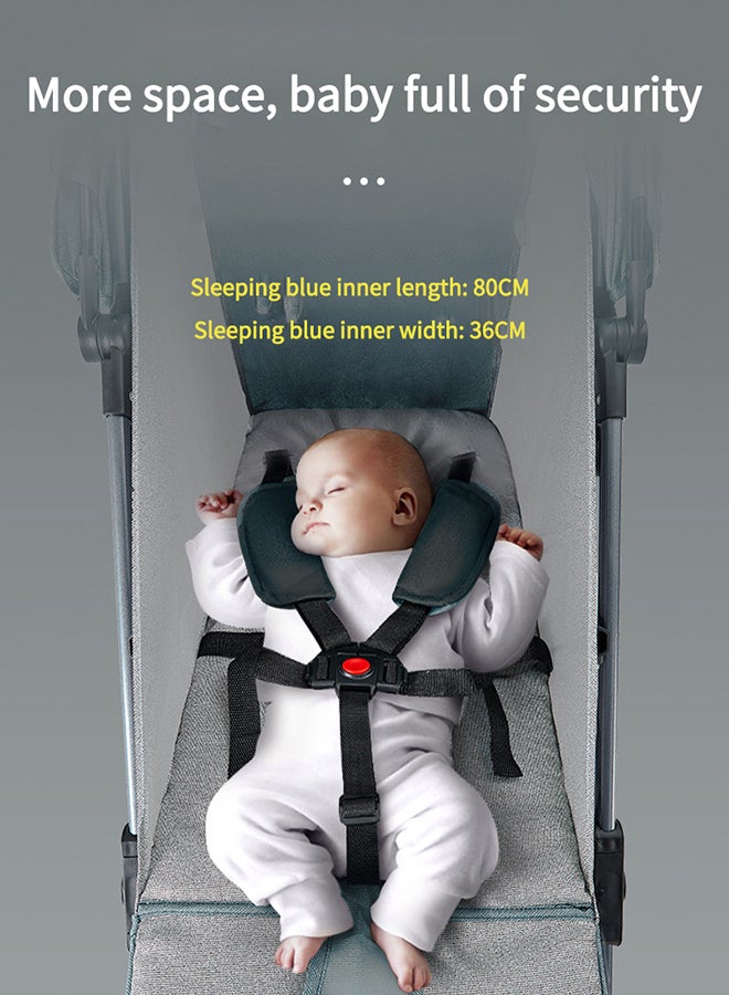 GOOTOY Multifunctional Baby Stroller, Can Sit And Lie Lightweight Baby Stroller, Portabel And Foldable Baby Travel Stroller - Image 3