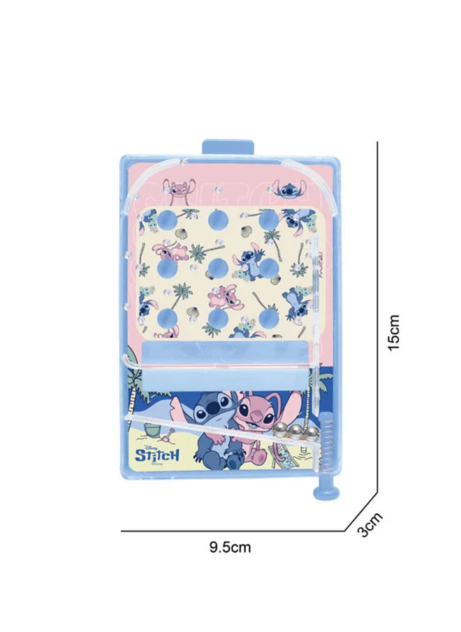 Disney Stitch Pingball Classic Retro Handheld Arcade Toy, Pinball Small Travel Game For Kids, Non-Electronic Games for Great Gifts And Party Favors.