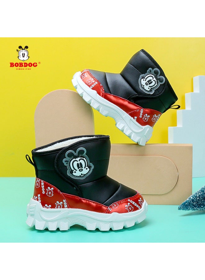 Winter: Warm Inner Lining, New Long Babudou/plush 14-19.2 Winter Snow Boots: - Shoe Season