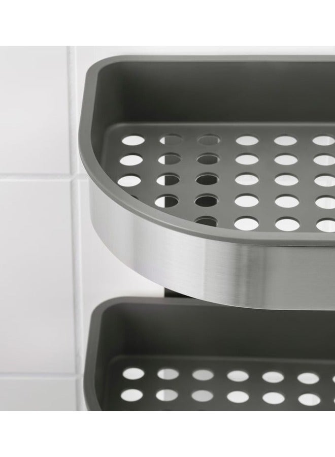 أيكيا وحدة رفوف حائط زاوية, ستينلس ستيل, ‎19x58 سم‏ - Image 3