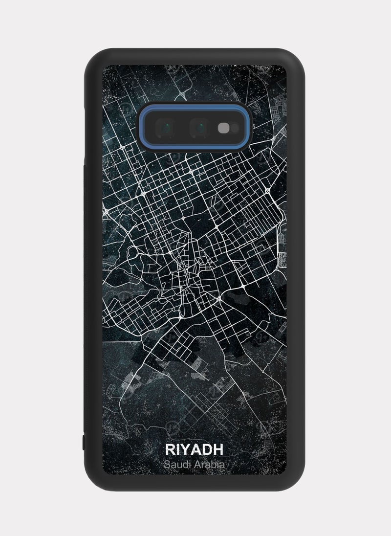 PXLAAT Samsung Galaxy S10e case cover Riyadh City Map - Image 1
